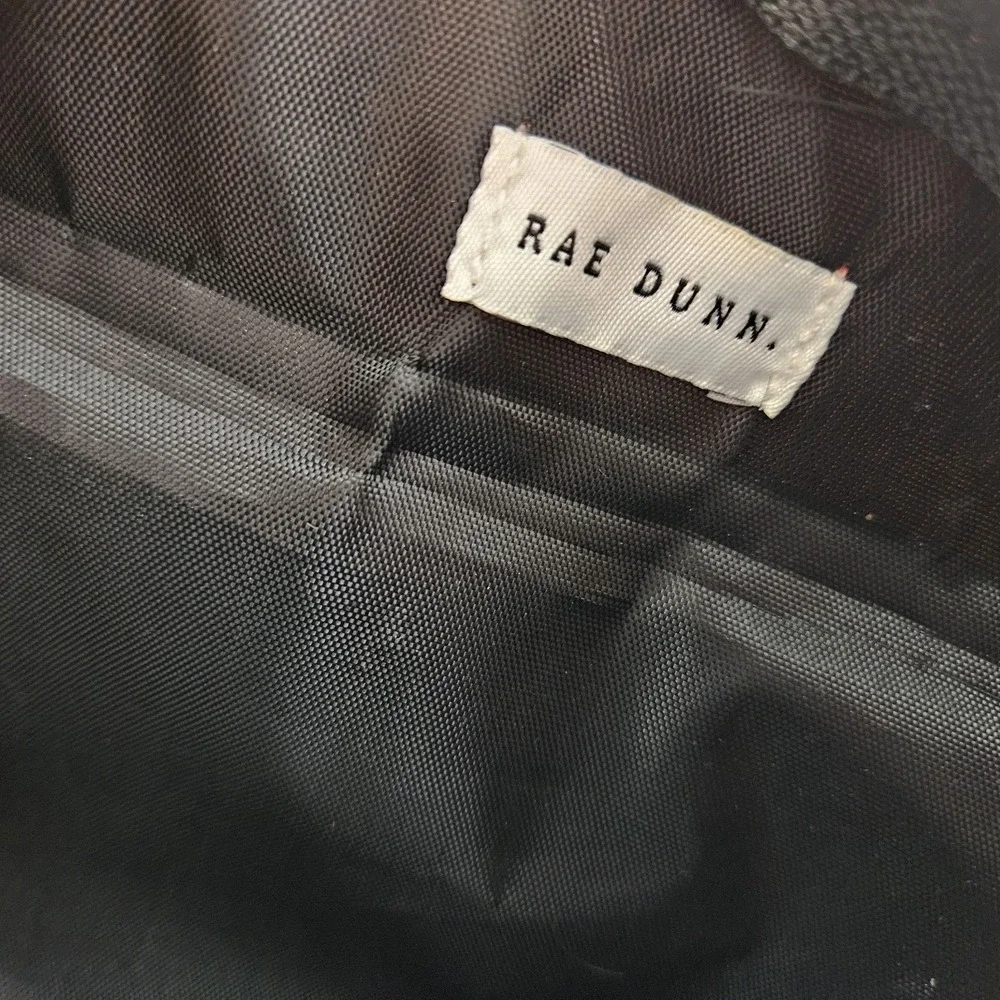 New Rae Dunn Pink Cosmetic Makeup Bag 10x5x4.5